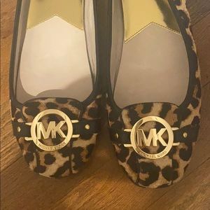 Michael Kors leopard print flats
